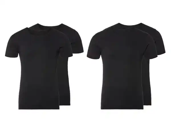 Bild 2 von LIVERGY® Herren Achselhemden, 2 Stück, hoher Baumwollanteil