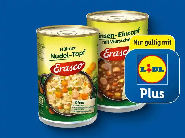 Bild 1 von Erasco Eintöpfe,  400 g