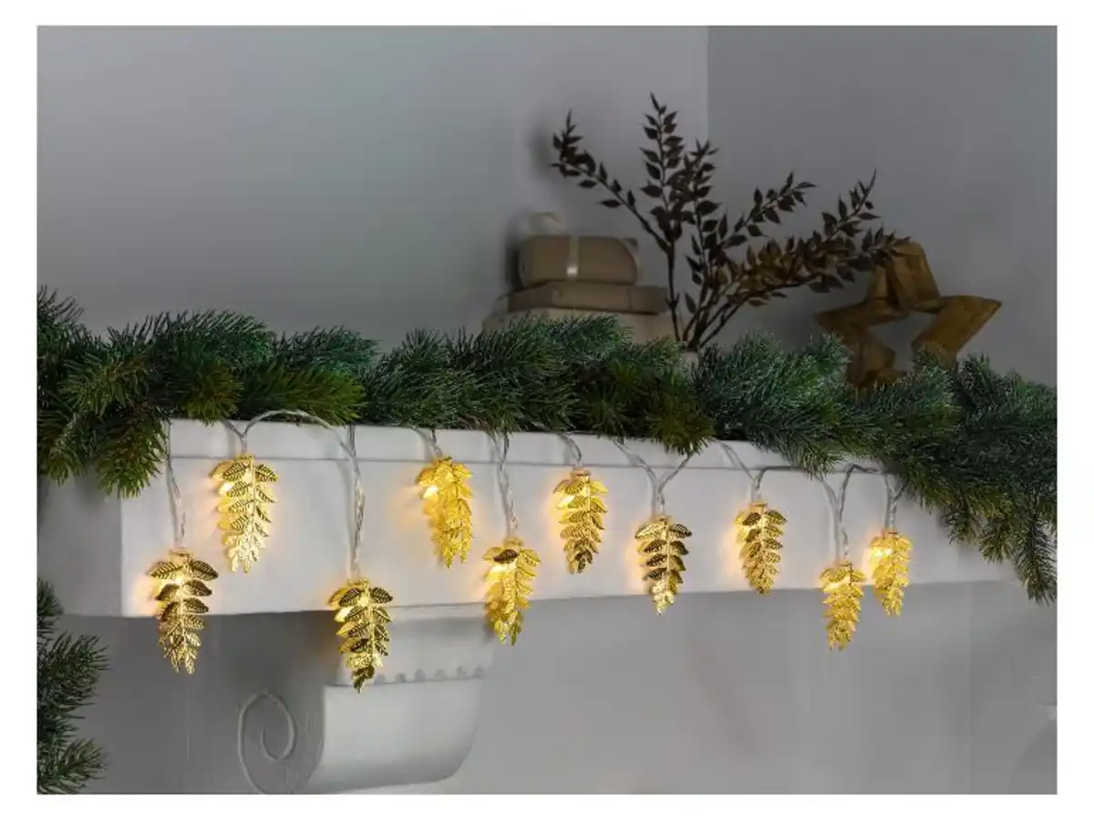 Bild 3 von LIVARNO home LED-Lichterkette Metall, mit 6-Stunden-Timer