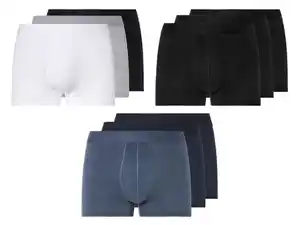 LIVERGY® Herren Boxer, 3 Stück, mit hohem Baumwollanteil