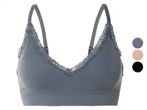esmara® Damen Bustier, seamless, mit eleganter Spitze