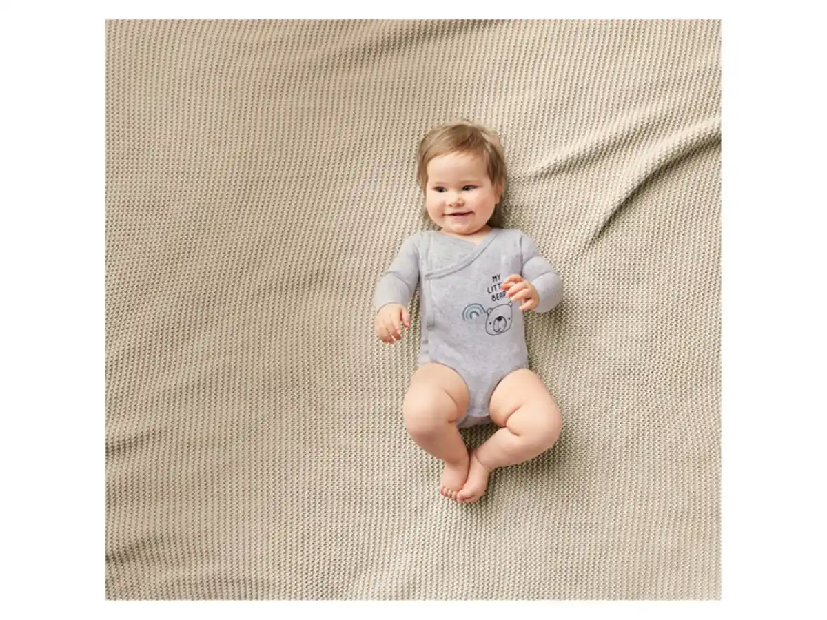 Bild 3 von lupilu® Baby-Wickelbody aus reiner Bio-Baumwolle