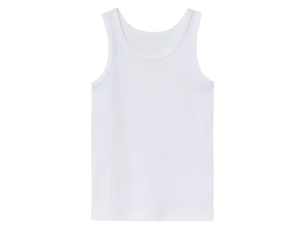 Bild 4 von lupilu® Kleinkinder Unterhemden, 5 Stück, reine Bio-Baumwolle