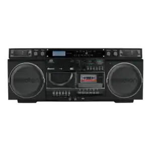 Medion Life Retro-Boombox, schwarz P66538