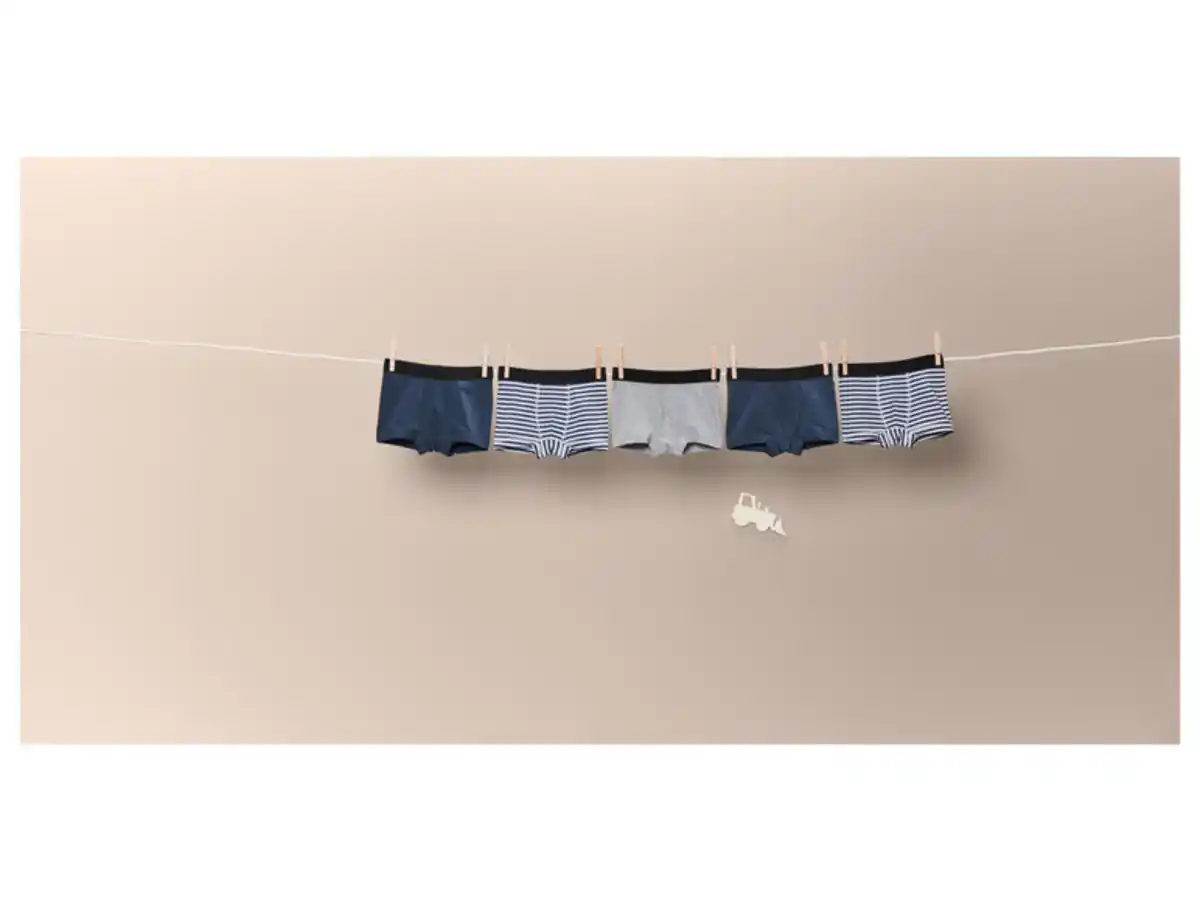 Bild 3 von lupilu® Kleinkinder Jungen Boxer, 5 Stück, mit Bio-Baumwolle