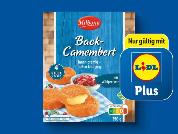 Bild 1 von Milbona Backkäse