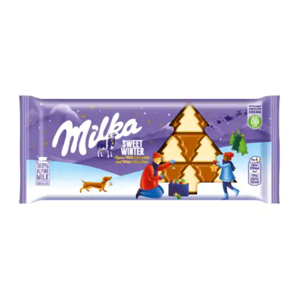 Bild 1 von MILKA Tafelschokolade Sweet Winter 100g