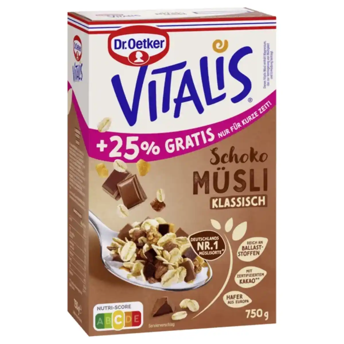 Bild 1 von Vitalis Müsli