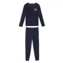 Bild 1 von Damen Frottee Pyjama, navy, L