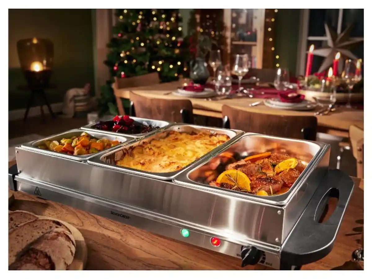 Bild 2 von SILVERCREST® KITCHEN TOOLS Buffetwärmer/Warmhalteplatte »SBW 300 A2«
