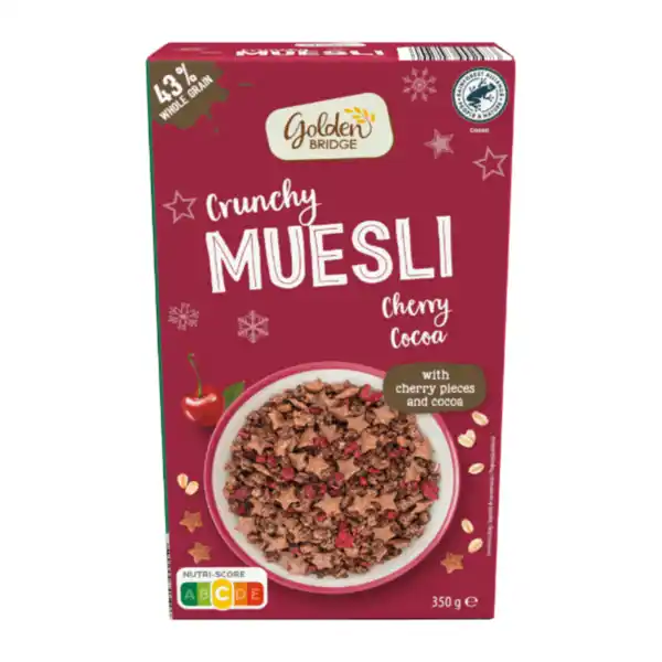 Bild 4 von GOLDEN BRIDGE Winter-Knuspermüsli 350g