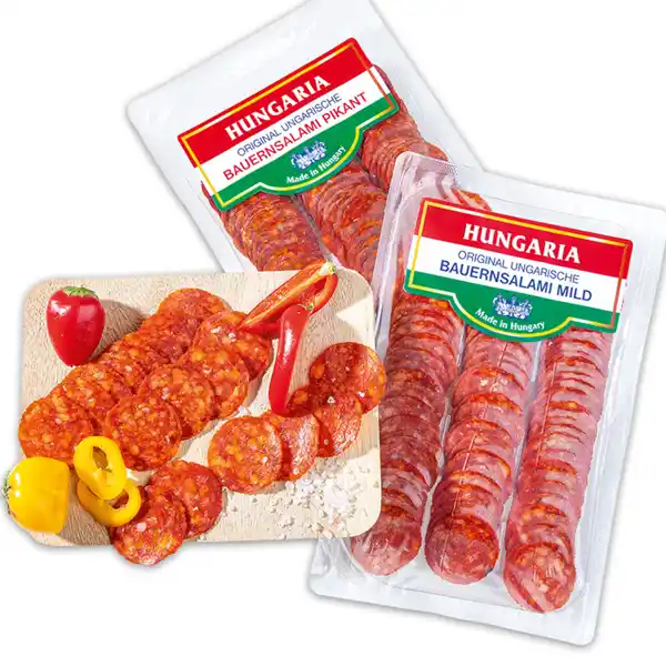 Bild 1 von Hungaria Original ungarische Bauernsalami