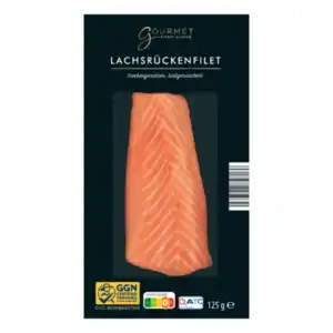 GOURMET FINEST CUISINE Lachsrückenfilet 125g