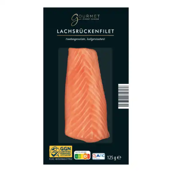 Bild 1 von GOURMET FINEST CUISINE Lachsrückenfilet 125g