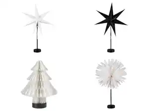 LIVARNO home LED-Weihnachtsstern \ LED-Weihnachtsbaum \ LED-Schneeflocke