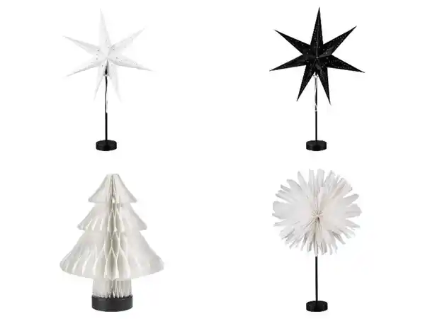 Bild 1 von LIVARNO home LED-Weihnachtsstern \ LED-Weihnachtsbaum \ LED-Schneeflocke