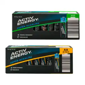 ACTIV ENERGY 20er-Alkaline-Batterien