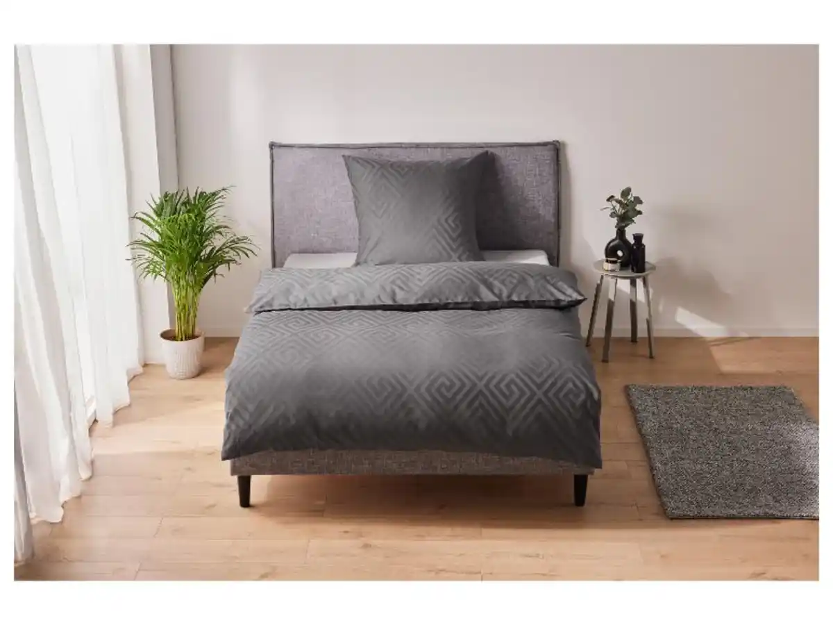 Bild 3 von LIVARNO home Satin-Wendebettwäsche, 135 x 200 cm