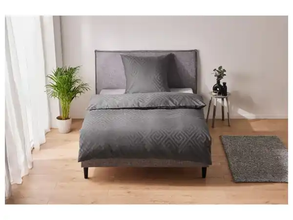 Bild 3 von LIVARNO home Satin-Wendebettwäsche, 135 x 200 cm