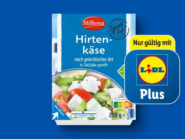 Bild 1 von Milbona Hirtenkäse,  250 g