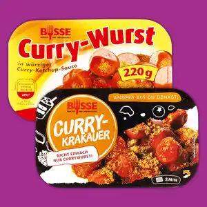 Busse Curry-Wurst / Krakauer