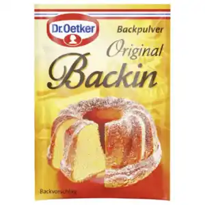 Dr. Oetker Vanillin Zucker, Bourbon-Vanillezucker oder Original Backin