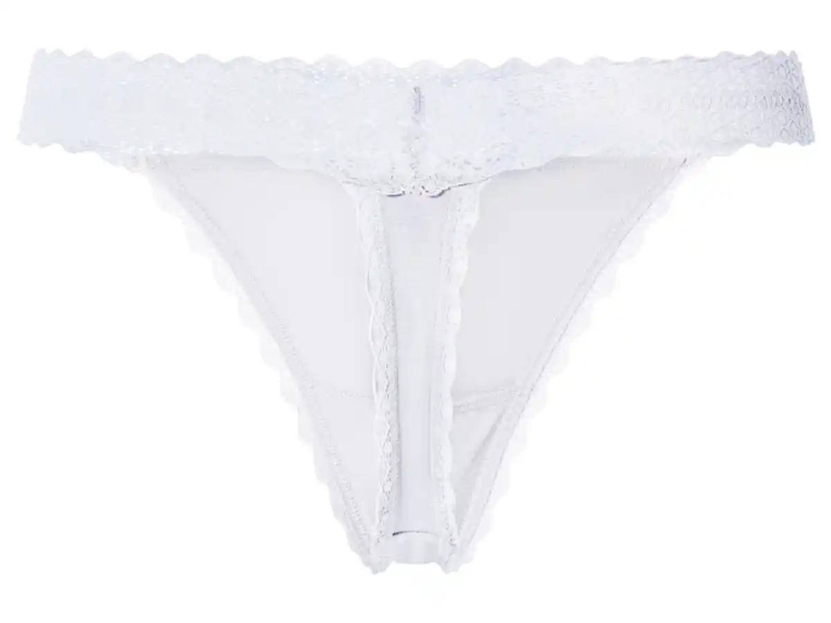 Bild 4 von esmara® Damen Strings, 5 Stück, mit Spitze