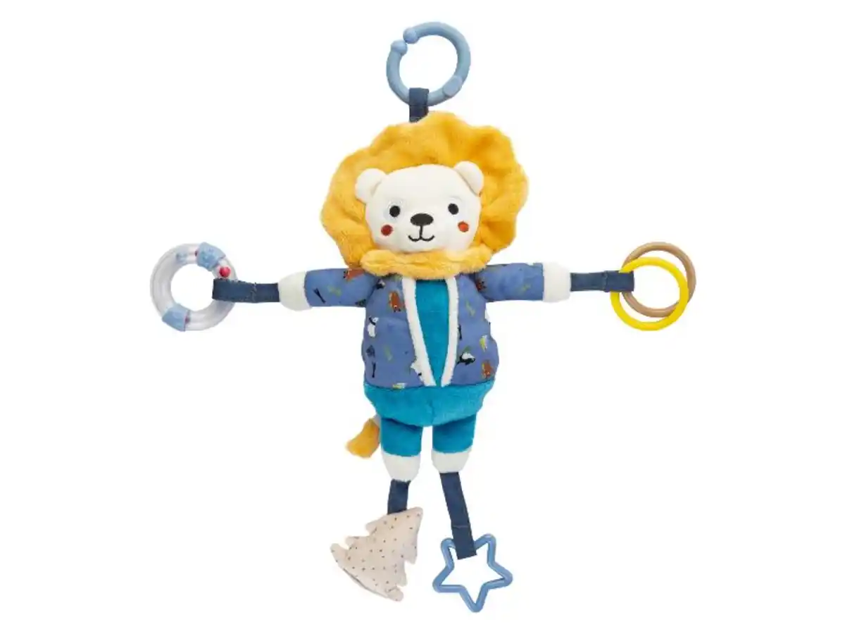 Bild 3 von lupilu® Kinderwagenkette / Activity-Tierchen / Activity-Würfel / Activity-Spirale, mit vielfältigen Spielfunktionen