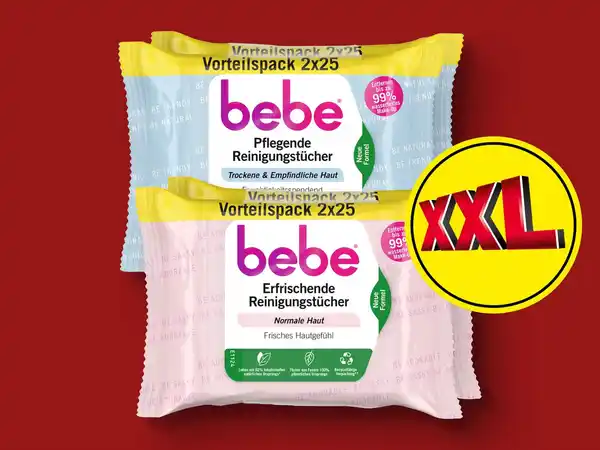 Bild 1 von bebe Reinigungstücher XXL