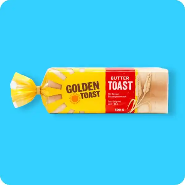 Bild 1 von   Golden Toast, Butter-Toast oder Vollkorn-Toast