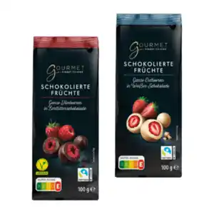 GOURMET FINEST CUISINE Schokolierte Früchte 100g