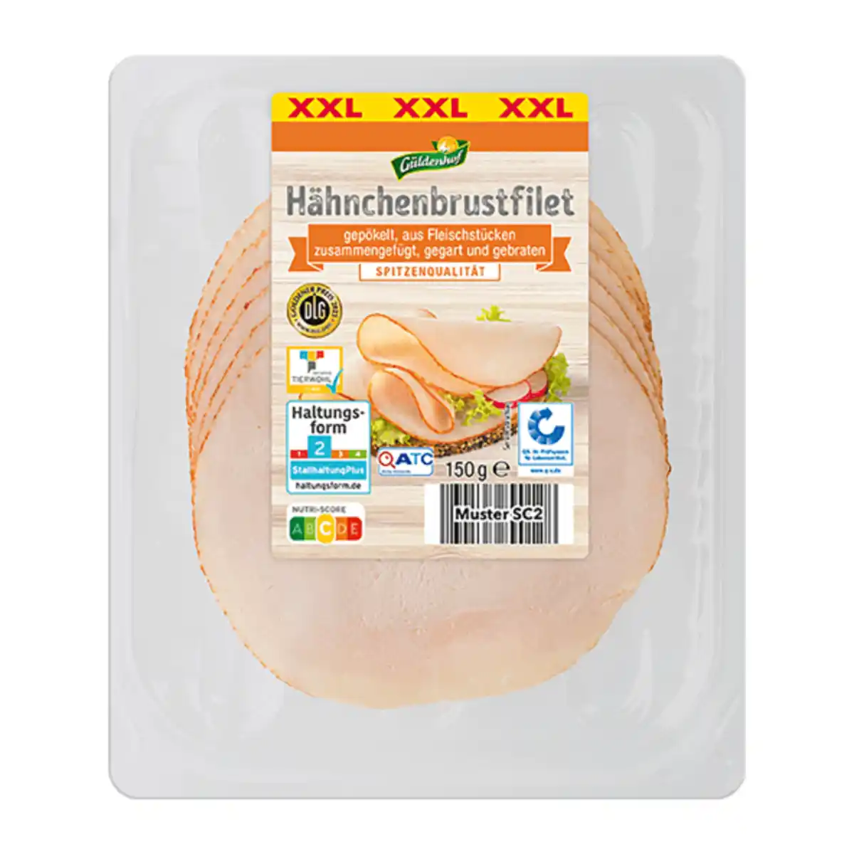 Bild 2 von Güldenhof Geflügelbrust-Aufschnitt XXL 150g
