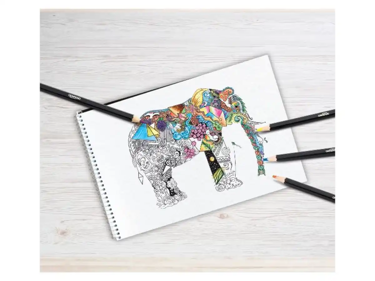 Bild 3 von crelando® Künstlerbuntstifte \ Aquarell-Buntstifte, im Metalletui