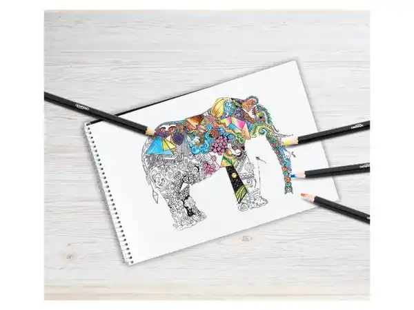 Bild 3 von crelando® Künstlerbuntstifte \ Aquarell-Buntstifte, im Metalletui