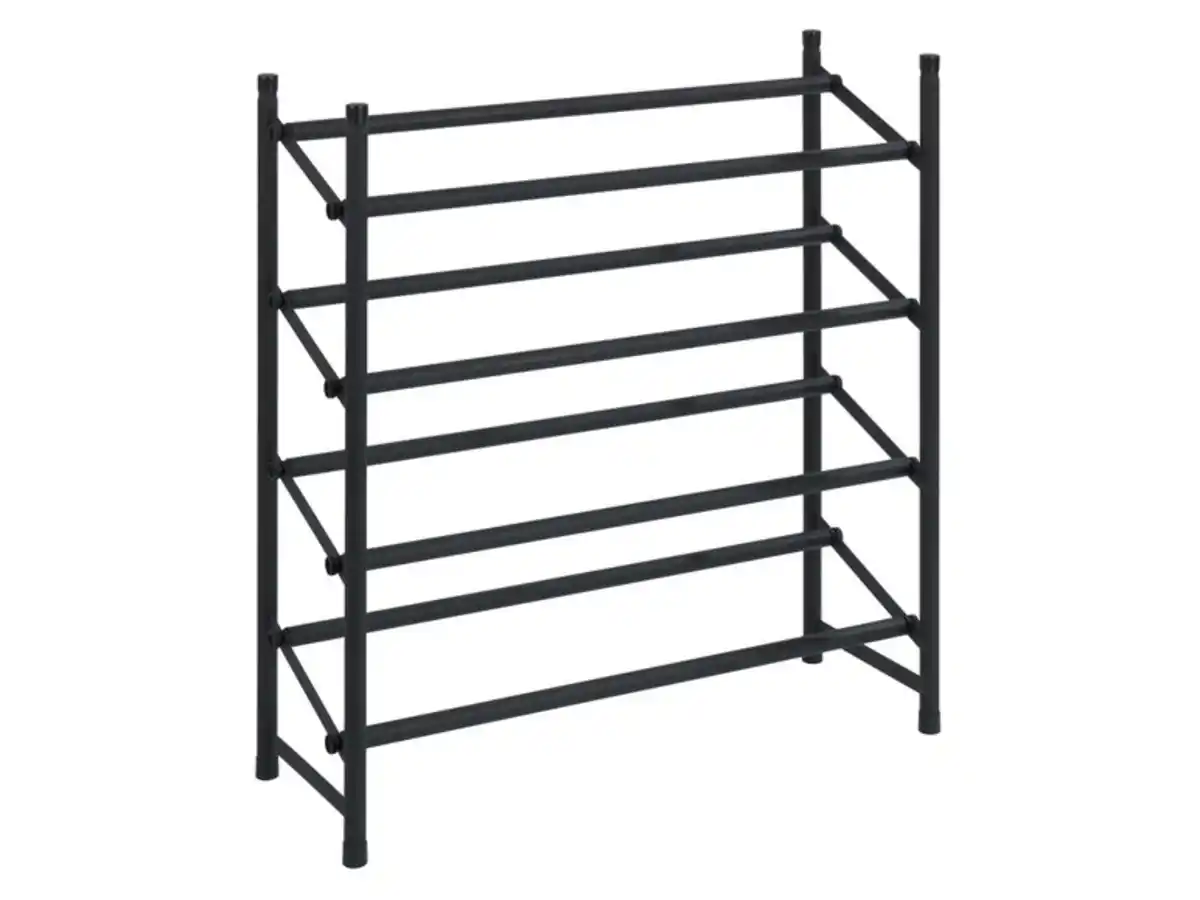 Bild 1 von Wenko Anti-Rutsch-Schuhregal Hero ausziehbar, Schuhaufbewahrung für 24 PaarSchuhe