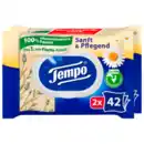 Bild 1 von Tempo feuchte Toilettentücher sanft & pflegend 2x42 Tücher
