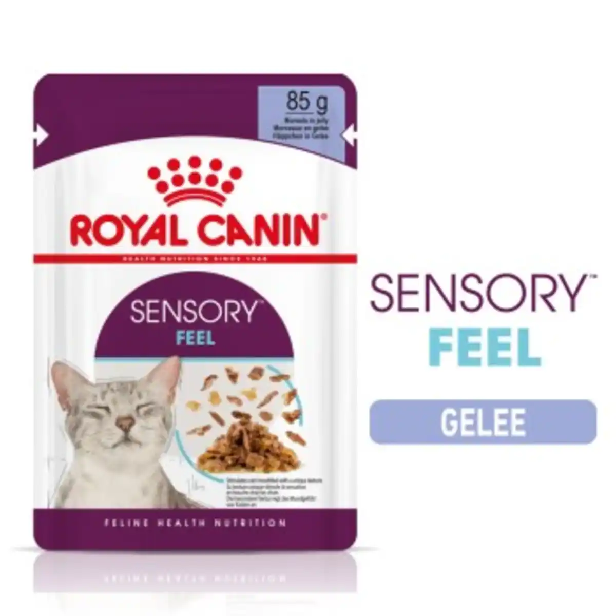 Bild 1 von ROYAL CANIN SENSORY Feel in Gelee für wählerische Katzen 12x85g