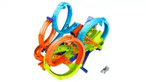Hot Wheels Action 4 Loopings Crash Gefahr