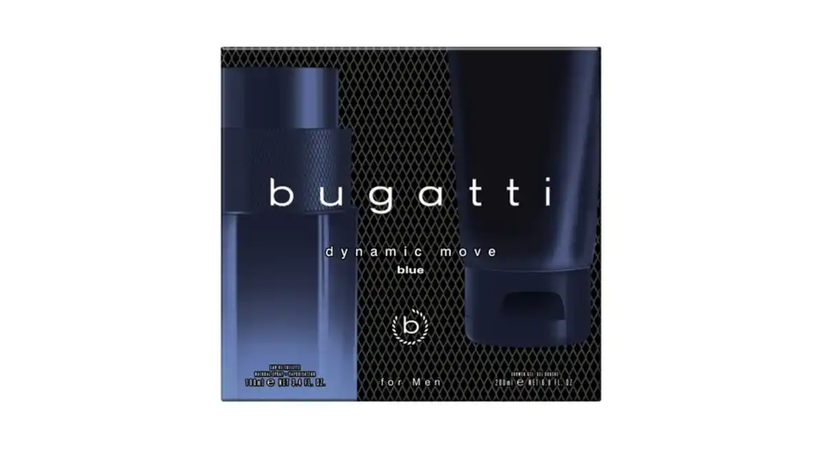 Bild 1 von bugatti Dynamic Moveblue Eau de Toilette und Duschgel Geschenkpackung