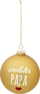 IDEENWELT Glaskugel Papa