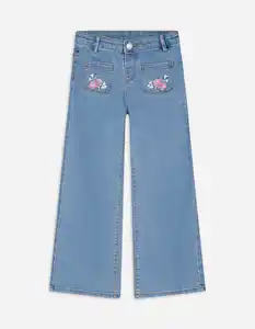 Kinder Jeans - Weites Bein - blau
