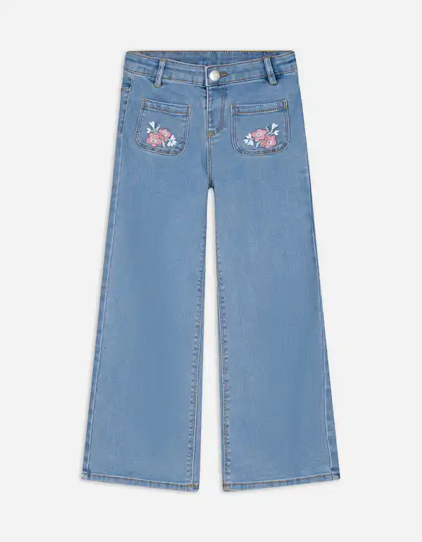 Bild 1 von Kinder Jeans - Weites Bein - blau