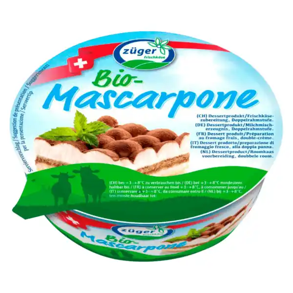 Bild 1 von Züger Bio Mascarpone 250g