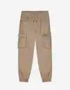 Bild 1 von Kinder Cargohose - Relaxed Fit - beige