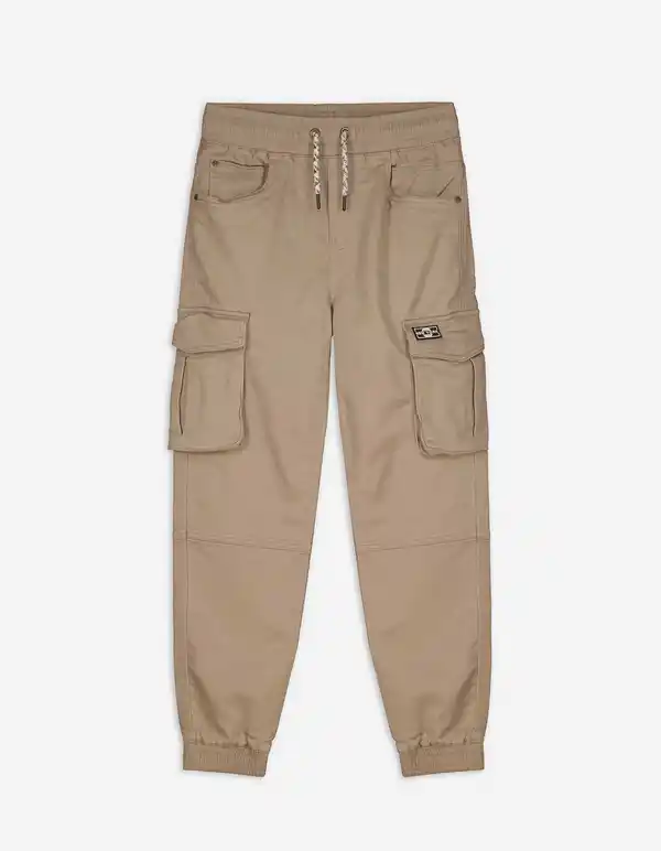 Bild 1 von Kinder Cargohose - Relaxed Fit - beige