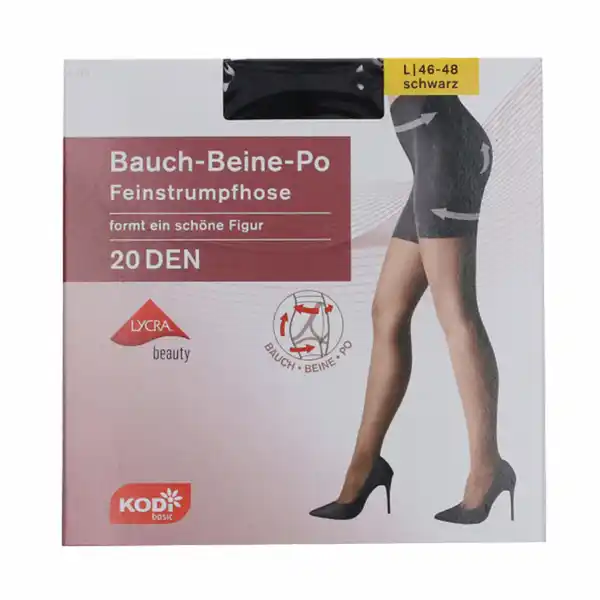 Bild 1 von Bodyshap. Strumpfh. 20den 46-48 Schw. 4.06 KODi basic