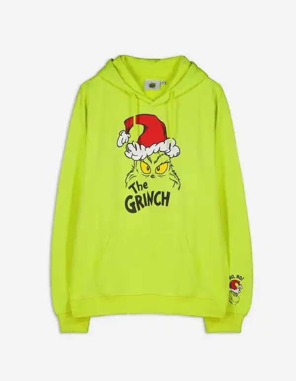 Bild 1 von Herren Hoodie - Grinch - hellgrün