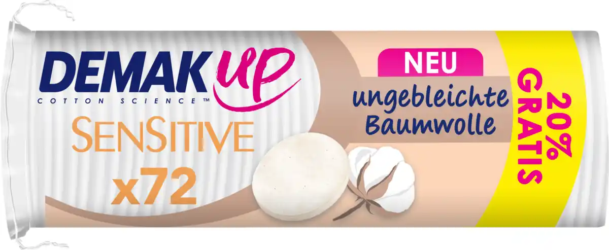 Bild 1 von Demak Up Sensitive Wattepads