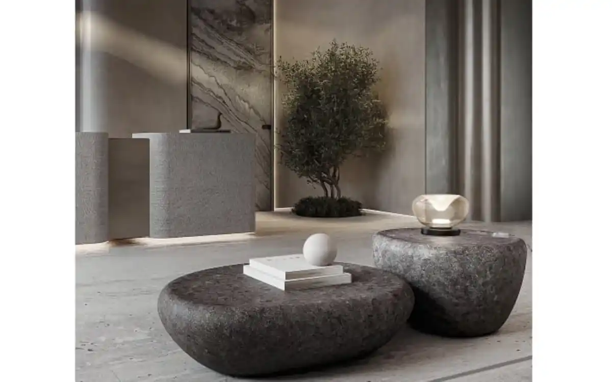 Bild 2 von LED-Tischleuchte Brena, cognac, inkl. Touchdimmer