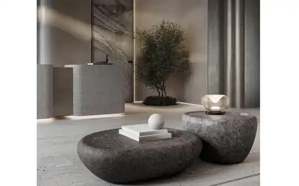 Bild 2 von LED-Tischleuchte Brena, cognac, inkl. Touchdimmer